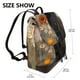thumbnail image 2 of Balery Black Cat in Wildflowers Mochila de Cuero para Mujeres, Gran Capacidad, Bolsa de Viaje Multifuncional, Mochila de Cuero y Bolsa de Hombro para Mujeres, 2 of 4