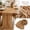 E7-Dark Khaki, variant on Engagement Party Table Decor Linen Table Runner 9.84X2.95Ft Boho Rustic For Fall Decor For Home Bridal Shower Wedding Christmas Home Decorations,Brick red