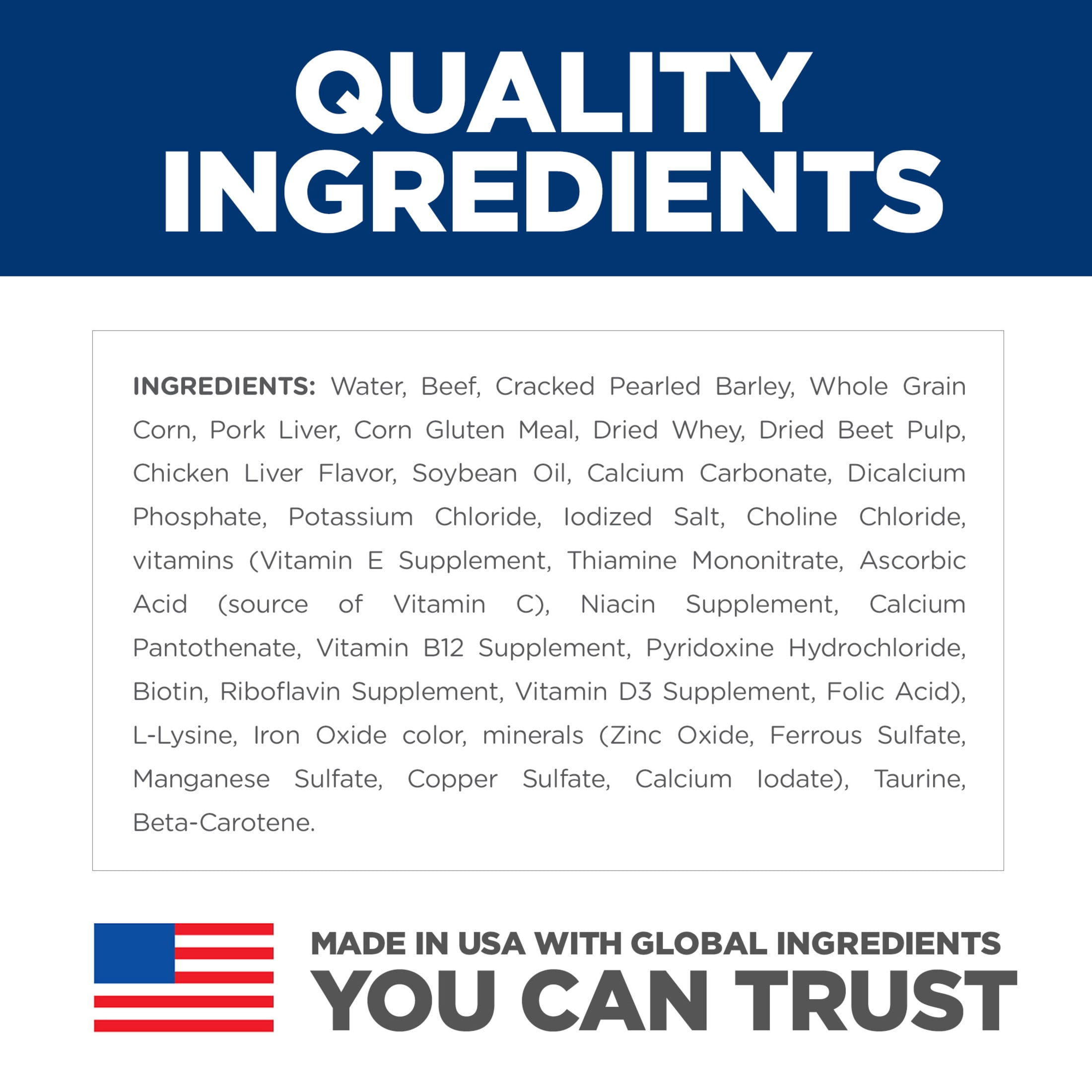 Hill's Science Diet Beef & Vegetables Wet Dog Food for 7+ Senior Dogs, 12.8oz Can 12pk