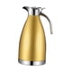 thumbnail image 2 of Jarra de café de acero inoxidable Dispensador de agua caliente Jarra de café térmica al vacío Oro, 2 of 9