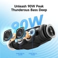 thumbnail image 3 of Altavoz Bluetooth TAZATA Portátil 60W RMS/90W Peak IPX7, 3 of 9