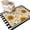 Sunflower Yellow, Amber, Sage, Cream, variant on Area Rugs 3'x5', Sunflowers Carpet Runner Indoor Outdoor Rugs Home Decor Aesthetic, Farmhouse Botanical Floral Leaves Black Stripes Non Slip Mats Washable Accent Rug for Living Room Bedroom