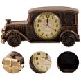 thumbnail image 4 of 1Pack Classic Car Clock 19X9X7.5In Plastic Retro Creative Clock For Cafe Shop Hotel Study Room, 4 of 8