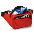 thumbnail image 1 of Red Fanny Pack Belt Bag I Mens Fanny Packs for Women Fashionable - Crossbody Bag Bum bag Waist Bag Waist Pack - Hands Free for Hiking, Running, Travel, Waterproof and more, 1 of 5