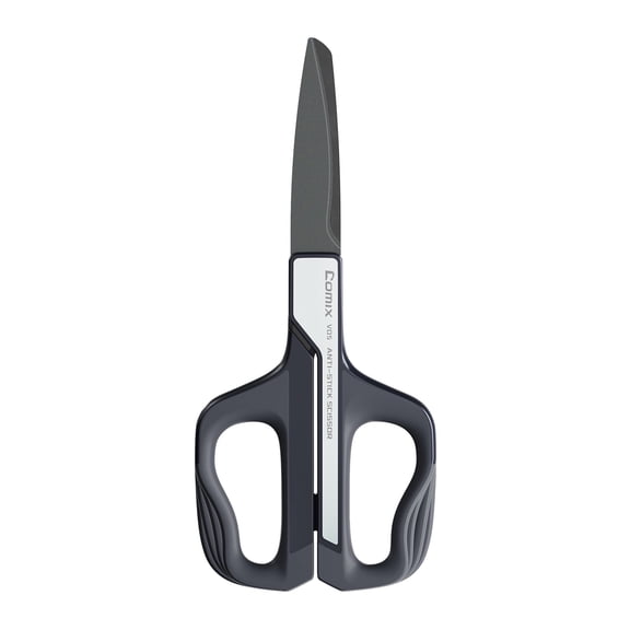 Comix 7-inch Craft Scissors, Stainless Steel Blades, Ergonomic Handles, Ideal for Arts, Crafts and Office Use, Blue