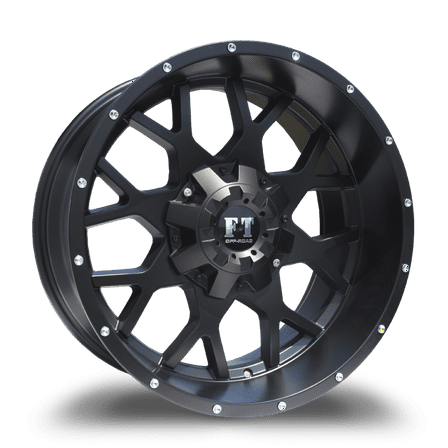 18X9 10-139.7/150 OFF ROAD FT#0151 Satin Black Wheel -12/110.1