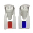 thumbnail image 1 of Jinsinto Robinet de Refroidisseur d'Eau en Plastique Distributeur d'Eau Robinet Propre s'Adapte Robinet d'Eau Chaude Froide Remplacement Rouge Bleu 4 Pcs10*5.5CM, 1 of 1