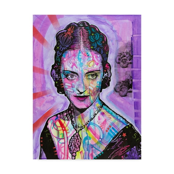 Trademark Fine Art 'Bette Davis' Canvas Art by Dean Russo
