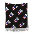 thumbnail image 5 of Pashmina Scarf Puerto-Rico-Pr Flag Boricua Soft Lightweight Wrap & Shawl for Dresses, Weddings, Travel, All Seasons, 5 of 7