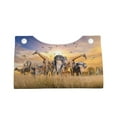 thumbnail image 2 of Sikiie Vintage Wildlife Protection Leather Tissue Box Cover Rectangle, Long Tissue Box Cover, Tissue Box Holder, Tissue Holder for Bathroom, 2 of 7