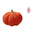 thumbnail image 1 of Cojín de calabaza de Halloween y jarrón de cerámica con jengibre, conjunto decorativo para dormitorio, sofá cama, fiesta, arreglo floral., 1 of 8
