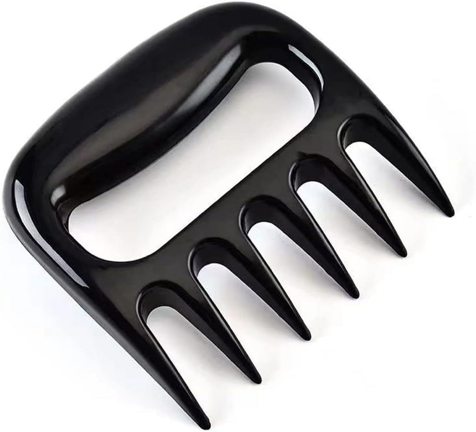 Meat Shredder Claws Set – Contains 2-Pack Bear Claws and 1 Meat Tong –  Stainless Steel Shredding Claws for Pulled Pork, Chicken, Brisket –