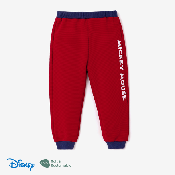 Disney Disney Mickey y sus amigos Camisa de manga larga o pantalones con estampa de Mickey Mouse para niños pequeños