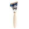 The Art Of Shaving Fusion Razor, Ivory And Nickel