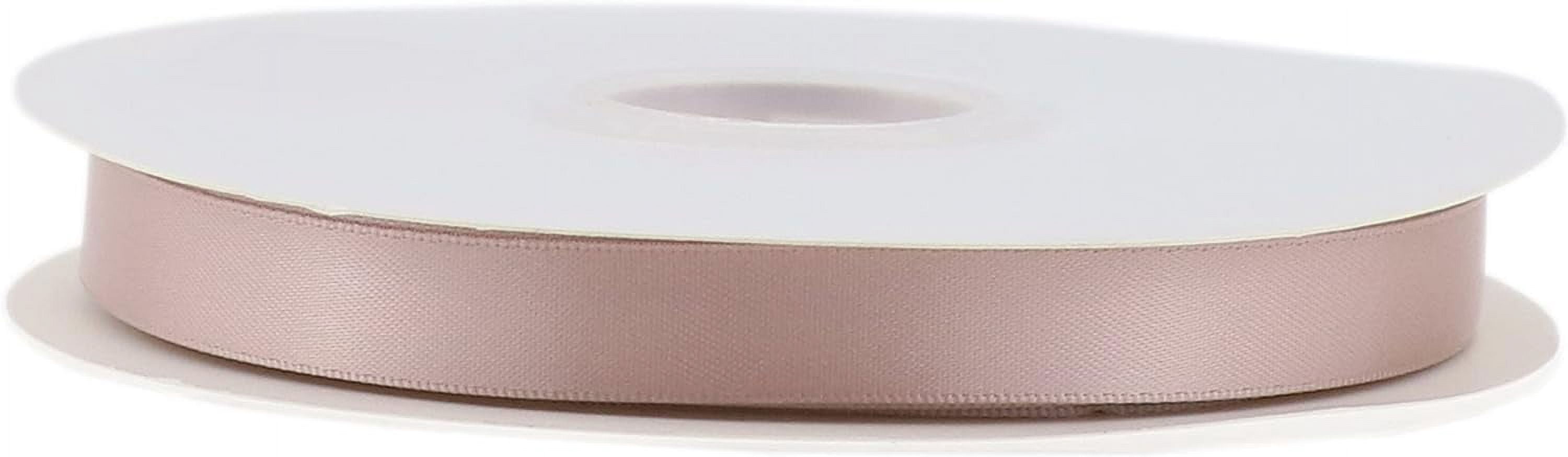 NANAHuang Terracotta Ribbon Satin Ribbon 1/2 Inch for Gift Wrapping Burnt Orange Ribbon for Wedding Invitation Card Hair Ribbon for Crafts Flower Bouquet Tree - 50Yards