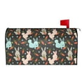 thumbnail image 3 of Fotbe Rabbit Is Eating Carrots Mailbox Covers Post Letter Box Cover Garden Decor Standard Size-21x18 in, 3 of 9