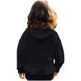 thumbnail image 4 of Girls Hoodies Solid Color Cute Hoodie for Teen Girls Long Sleeve Zip up Fall Clothes Graphic Hoodie 6-7 Years, 4 of 5