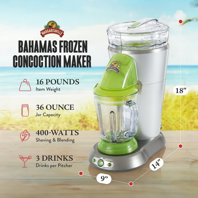 Open Box Margaritaville Bahamas Frozen Beverage Maker Home Margarita Machine Walmart