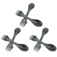 thumbnail image 4 of MLINS  6 Pcs Forks Silverware Spoon Plastic Tableware Camping Travel, 4 of 8