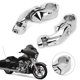 thumbnail image 3 of Soporte De Reposapiés Soporte De Reposapiés Soporte De Reposapiés Montaje De Accesorios De Motocicleta Par De Reposapiés De Carretera Cortos Soporte De Reposapiés Plateado ANGGREK No, 3 of 6
