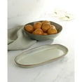 thumbnail image 6 of Oneida Organic Shades Green 44 oz Round Green Stoneware Serving Bowl Set with Serving Tray (2 Count), 6 of 12
