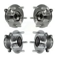 thumbnail image 1 of Kugel Front Rear Wheel Bearing & Hub Assembly Kit for Car 2014-2018 Mazda 3 Sport Vehicles Manufactured In Japan - Left Right Side (Driver Passenger) K70-101460, 1 of 11