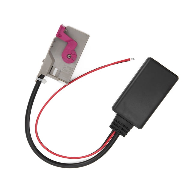 Cable de audio auxiliar, adaptador de operación fácil de operación fácil de operación de 12 v para el reemplazo de automóvil para el reemplazo de automóvil para