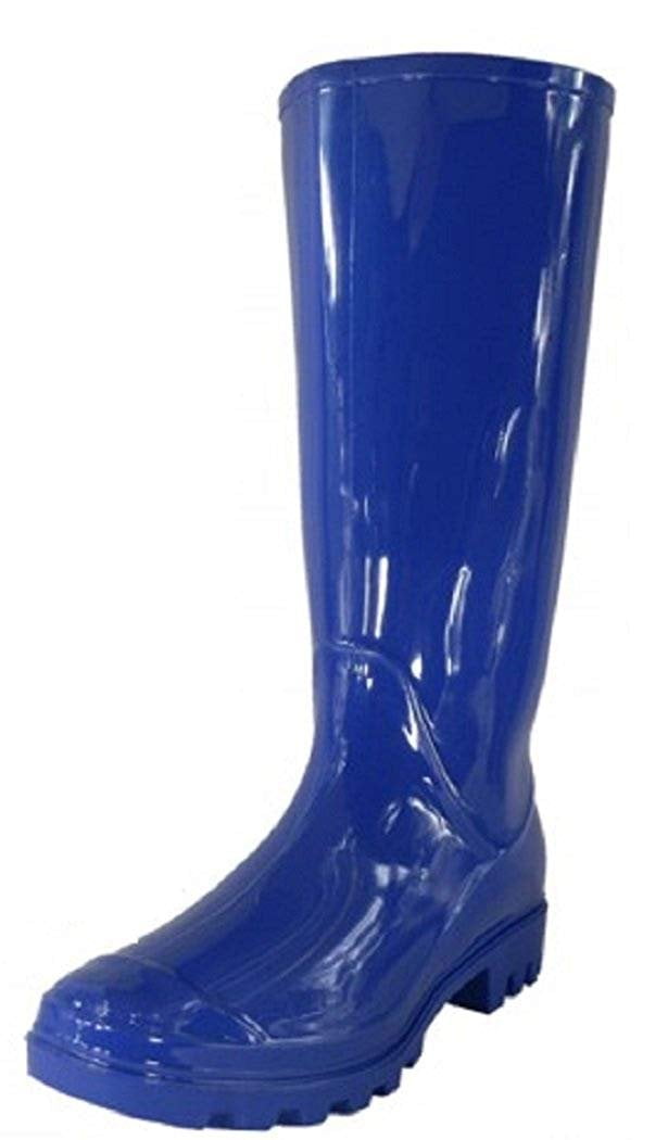 Womens Classic Rain Boot with Buckle 