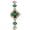 Emerald Green (Gift Box), variant on Women's Four-Leaf Clover Bracelet Watch, Crystal Inlaid Dial, 3ATM Waterproof, Rose Gold Plated Casual Wristwatch