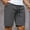 Gray#1, variant on Viikei Men's Shorts for Comfortable Daily Wear,Men's Summer Solid Color Straight Leg Shorts Cropped Shorts Casual Sports Shorts Green S