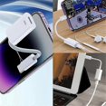 thumbnail image 2 of USB C Male to for Interfac Female Cable Converter Support Charging+Headphone+Call+Data Transmission, 2 of 5