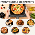 thumbnail image 6 of G-ocean Air fryer 7.5QT with 12 Functions, Digital Touch Screen, Visible Window, Black, 6 of 9