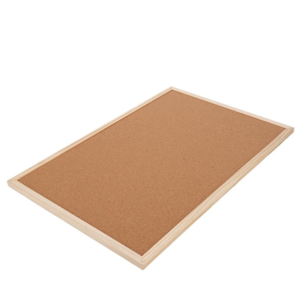 Tablero de Corcho, Tablero de Boletín de Corcho Resistente de Doble Cara Casa