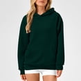 thumbnail image 4 of GigrtiJin Oversized Hoodies Womens Sweatshirts Long Sleeve with Pocket Pullover Blouses Fashion Solid Color Casual Tops, 4 of 9
