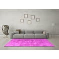 thumbnail image 3 of Ahgly Company Indoor Square Persian Pink Traditional Area Rugs, 6' Square, 3 of 4