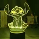 thumbnail image 3 of Lámpara de luces LED 3D con forma de anime, Iron Man, Spiderman, figuras de acción de Disney, lámpara de dormitorio para niños, juguetes LED, modelo de decoración, regalo para niños, 3 of 5