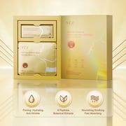 Ycz Firming Sheet Facial Masks with Peptides and Hyaluronic Acid, 5 Count