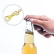thumbnail image 5 of Abridor de botellas, paquete de 6 abridores de botellas de cerveza de metal, abridores de botellas planos de nota musical, regalos geniales para bartenders (Oro), 5 of 6