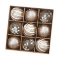 thumbnail image 4 of 9 bolas navideñas decorativas surtidas para árbol de Navidad Estilo C, 4 of 9