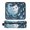 Swirl Fish and Cat, variant on Hair Tool Organizer Bag with Heat Resistant Mat Removable Travel Storage Case for Hot Air Brushes Curling Irons Purple Butterfly Pattern