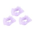 thumbnail image 4 of WEUVEB 5-Pack Violet Yarn Hair Ties for Women, Soft Cloth Ponytail Holders, Lightweight and Comfortable Hair Accessories, 4 of 7