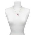 thumbnail image 4 of Delight Jewelry Hot Pink Easter Egg with Color Crystal Dots - Class of 2025 Year to Remember Locket Charm Necklace, 19+2" Extender, 4 of 5