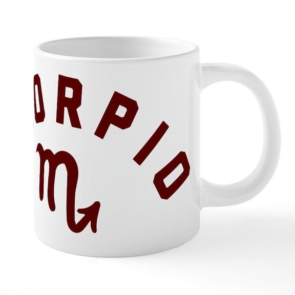 CafePress - Scorpio - 20 Oz White Ceramic Mega Mug