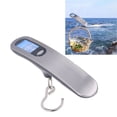 thumbnail image 3 of Báscula de pesca portátil diseño ergonómico báscula de gancho electrónica agarre cómodo pantalla retroiluminada para pesaje de equipaje ANGGREK Otros, 3 of 8