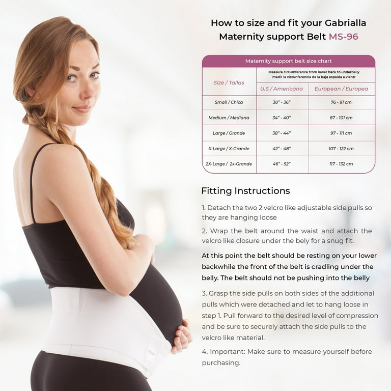 Gabriella top maternity belt