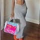 thumbnail image 3 of Falda plisada maxi bodycon, falda con dobladillo dividido, falda maxi bodycon con solapa, falda maxi bodycon con bolsillo, artesanía superior, 3 of 6