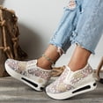 thumbnail image 4 of KEVCHE Floral Embroidery Breathable Sheer Mesh Sneakers for Women, 2026 Lace Mesh Casual Shoes with Delicate Flower Pattern, Lightweight Flexible Non-Slip Walking Shoes, Summer Going Out Shoes, 4 of 4