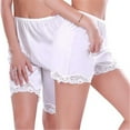 thumbnail image 5 of Shorts de Pyjama Mi-Longs pour Femmes Été Décontractés Doux Slips Soie Glacée Bas de Nuit, 5 of 5