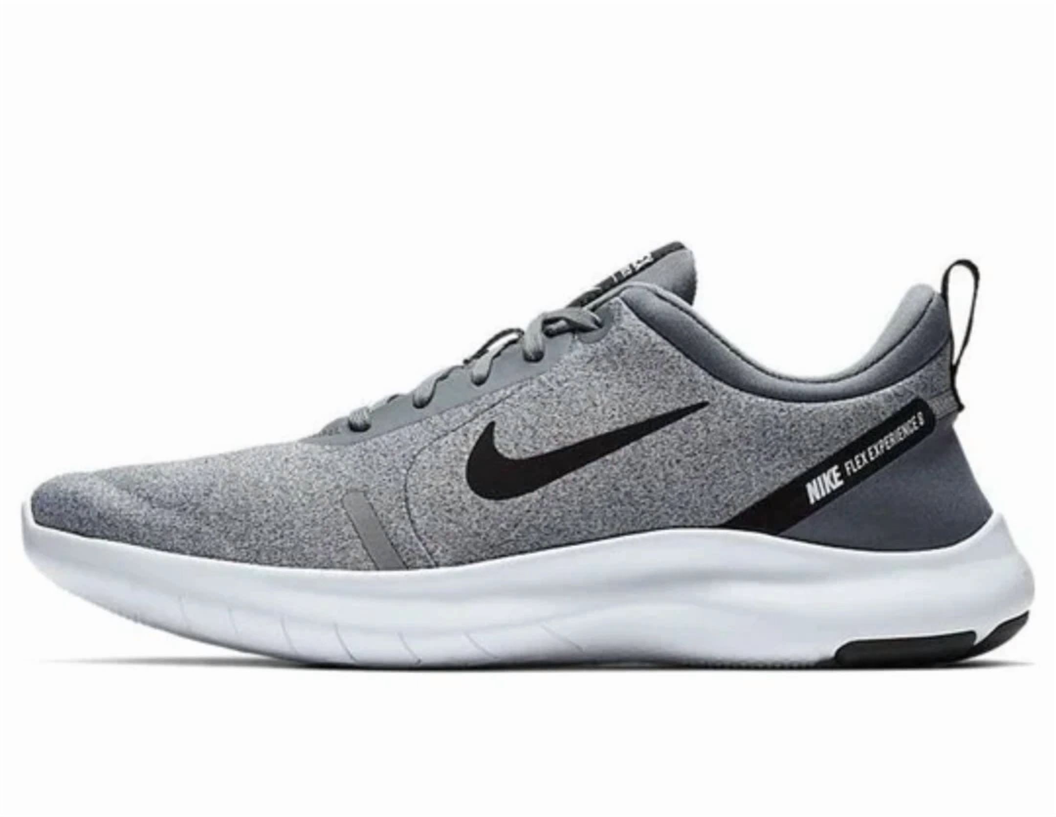 gray nike flex shoes