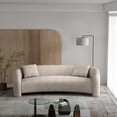 thumbnail image 2 of Manhattan Comfort Sylvia Sofa in Gold Dust with frame made from Solid Wood, 2 of 11